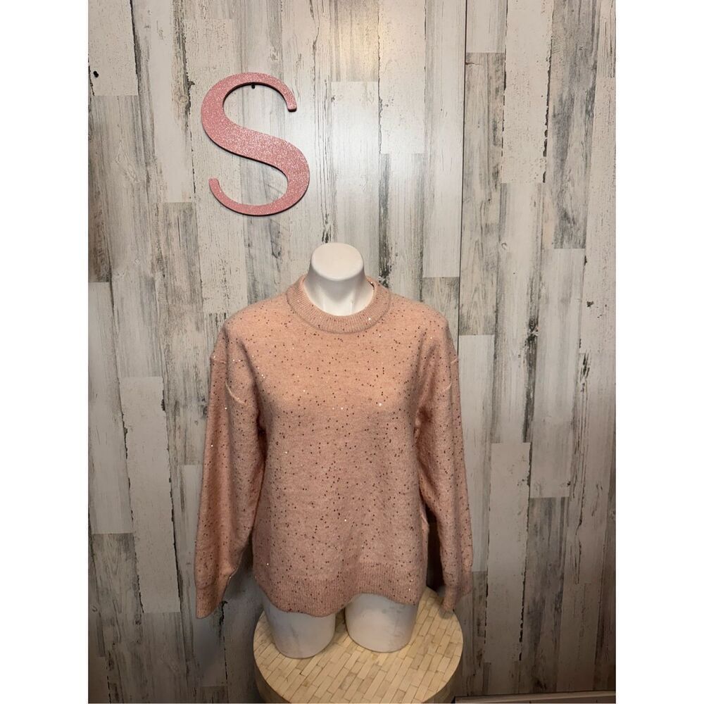 H&M pink sweater size small
